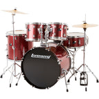 Ludwig BackBeat Complete 5-Piece Drum Set With Hardware and Cymbals