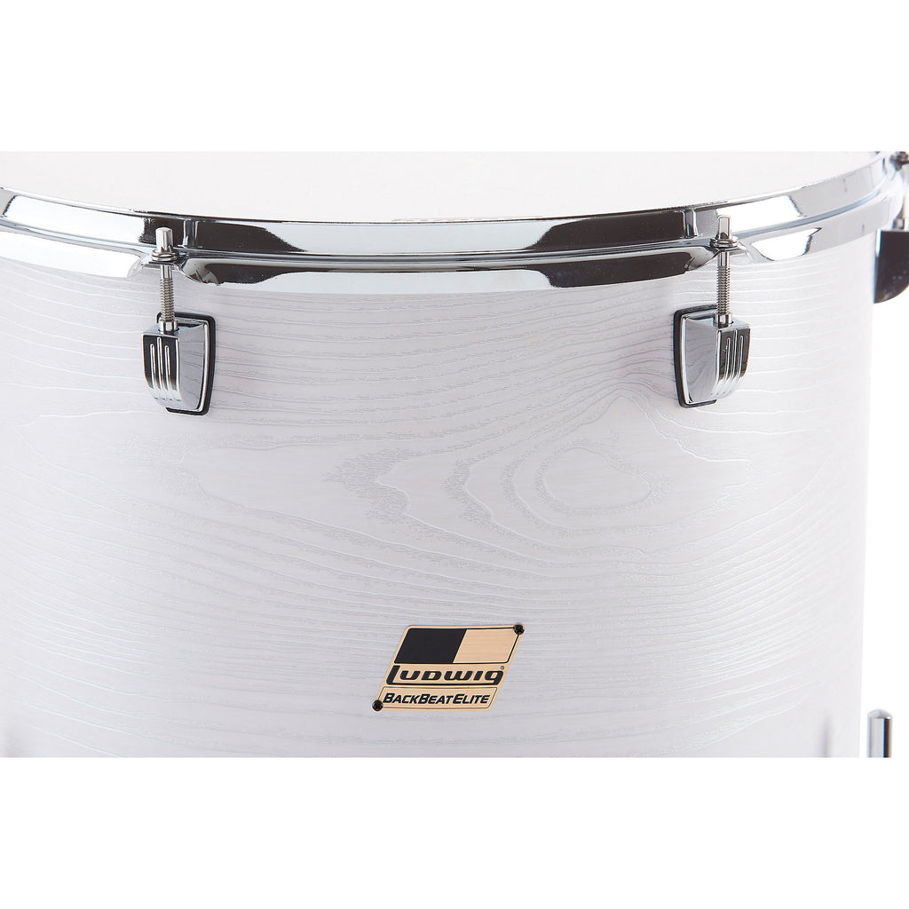 Ludwig BackBeat Elite 5-Piece Complete Drum Set With 22-inch Bass Drum, Hardware and Cymbals