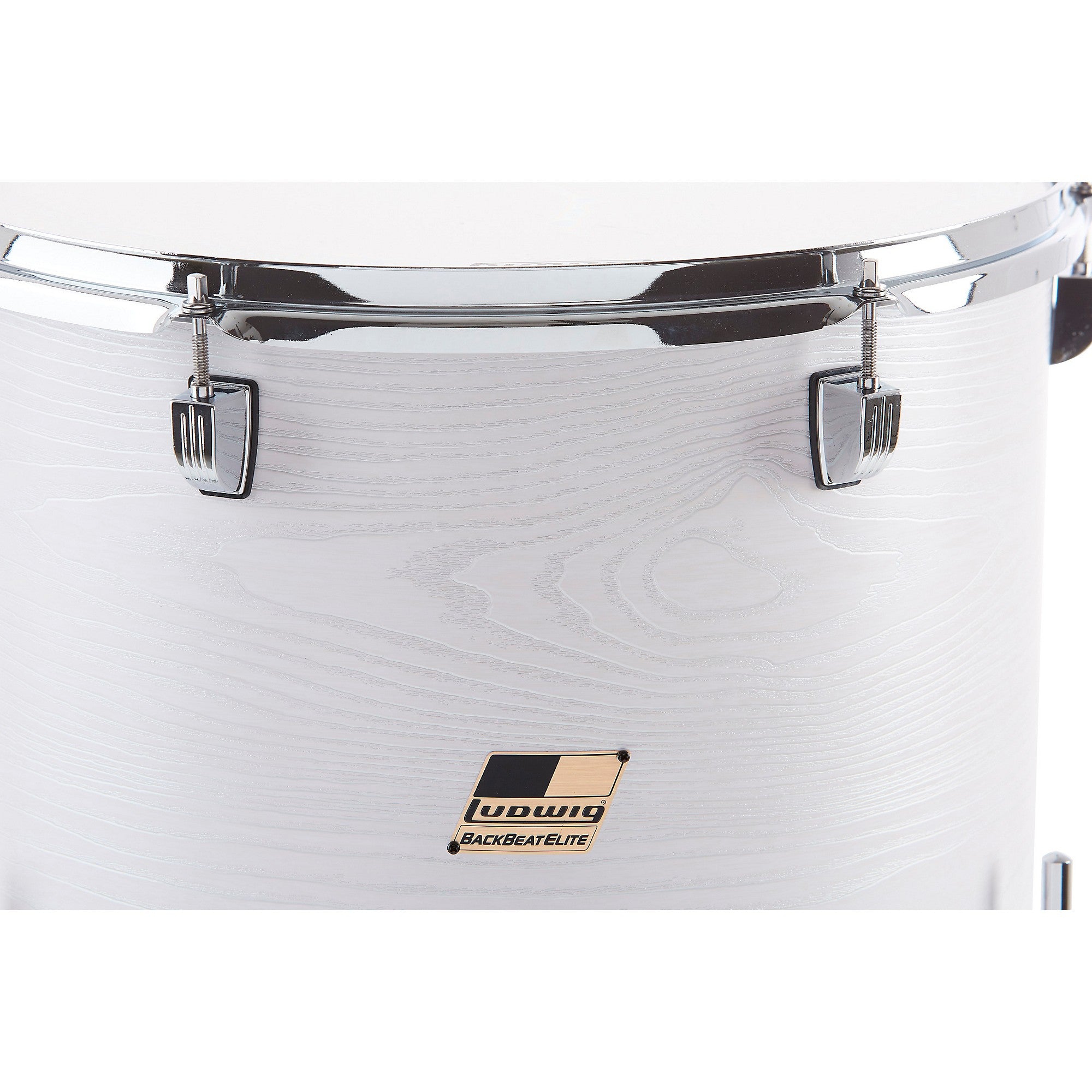 Ludwig BackBeat Elite 5-Piece Complete Drum Set With 22-inch Bass Drum, Hardware and Cymbals