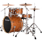 Ludwig Evolution 6-Piece Drum Set With 22-inch Bass Drum and Zildjian I Series Cymbals