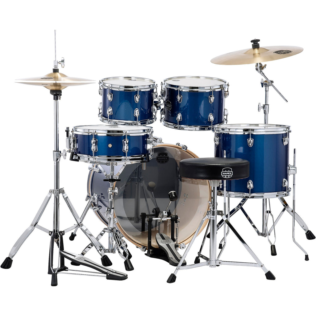 Mapex Venus 5-Piece Fusion Drum Set With Hardware and Cymbals