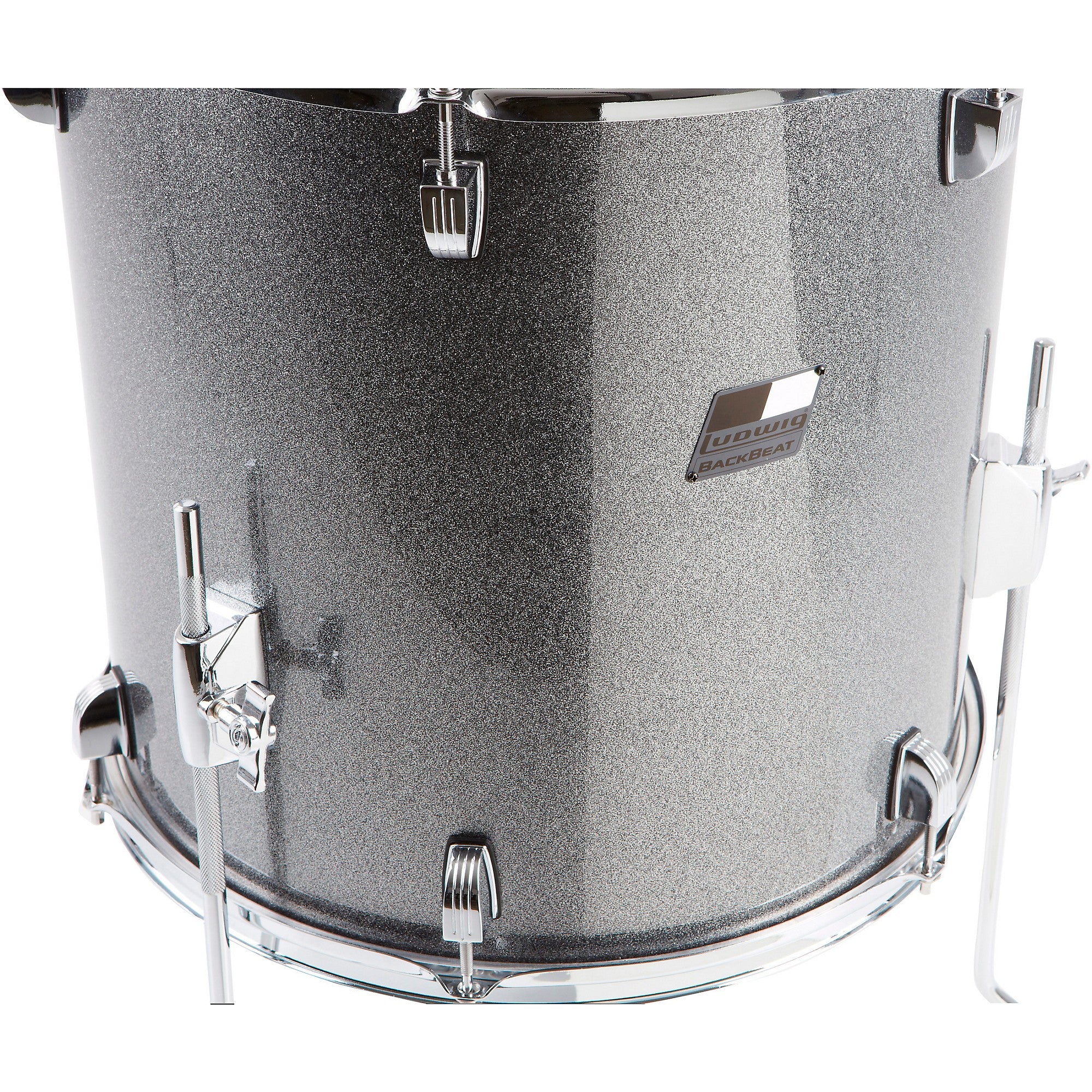 Ludwig BackBeat Complete 5-Piece Drum Set With Hardware and Cymbals
