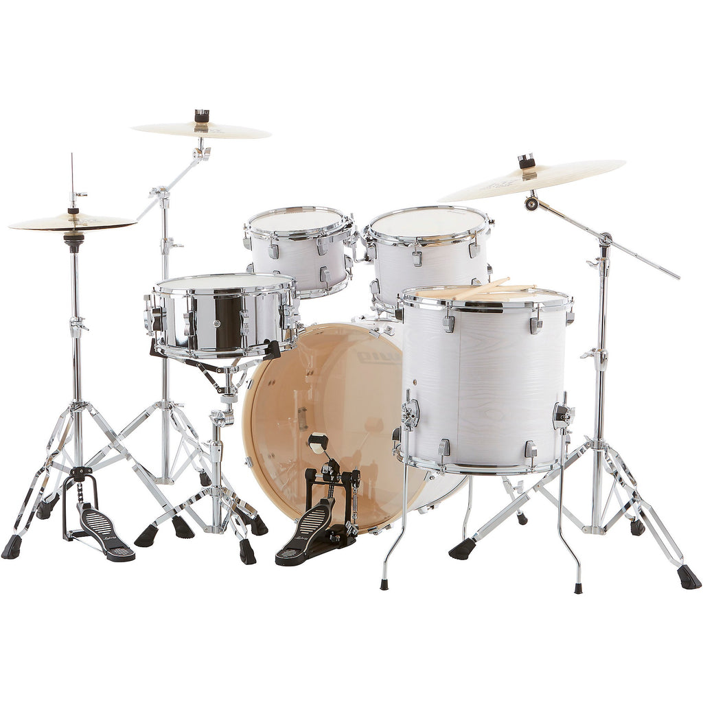 Ludwig BackBeat Elite 5-Piece Complete Drum Set With 22-inch Bass Drum, Hardware and Cymbals