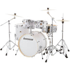 Ludwig BackBeat Elite 5-Piece Complete Drum Set With 22-inch Bass Drum, Hardware and Cymbals