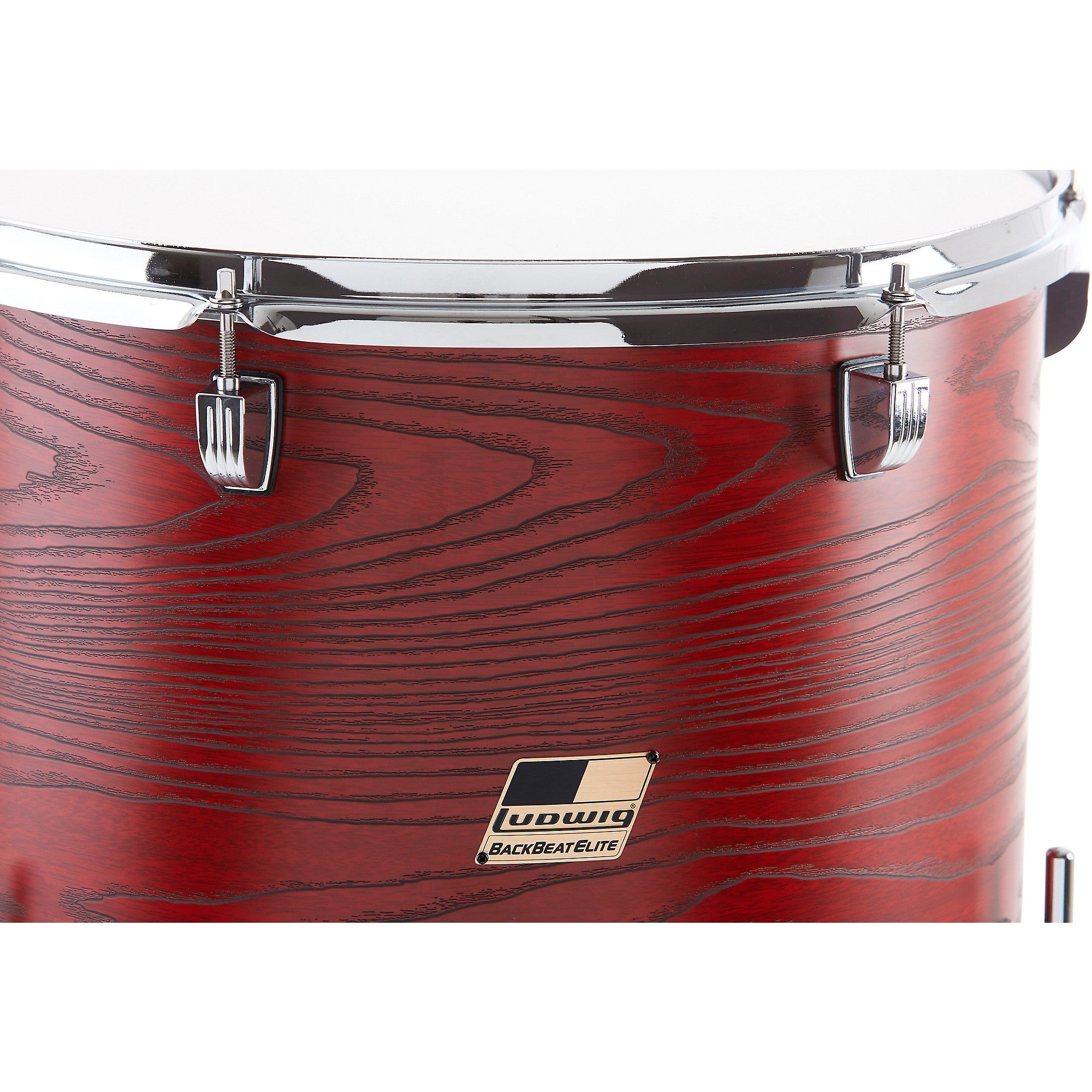 Ludwig BackBeat Elite 5-Piece Complete Drum Set With 22-inch Bass Drum, Hardware and Cymbals