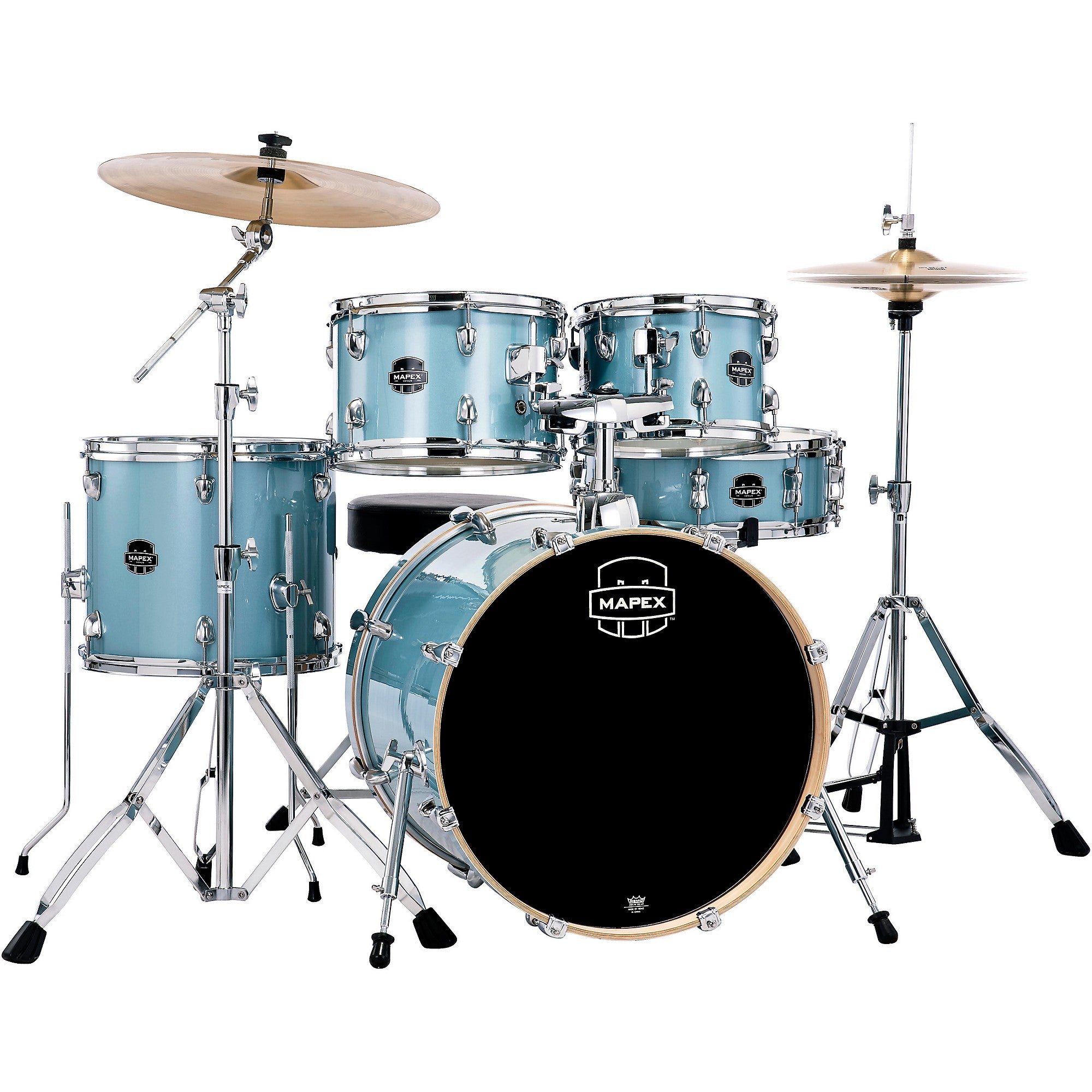 Mapex Venus 5-Piece Fusion Drum Set With Hardware and Cymbals