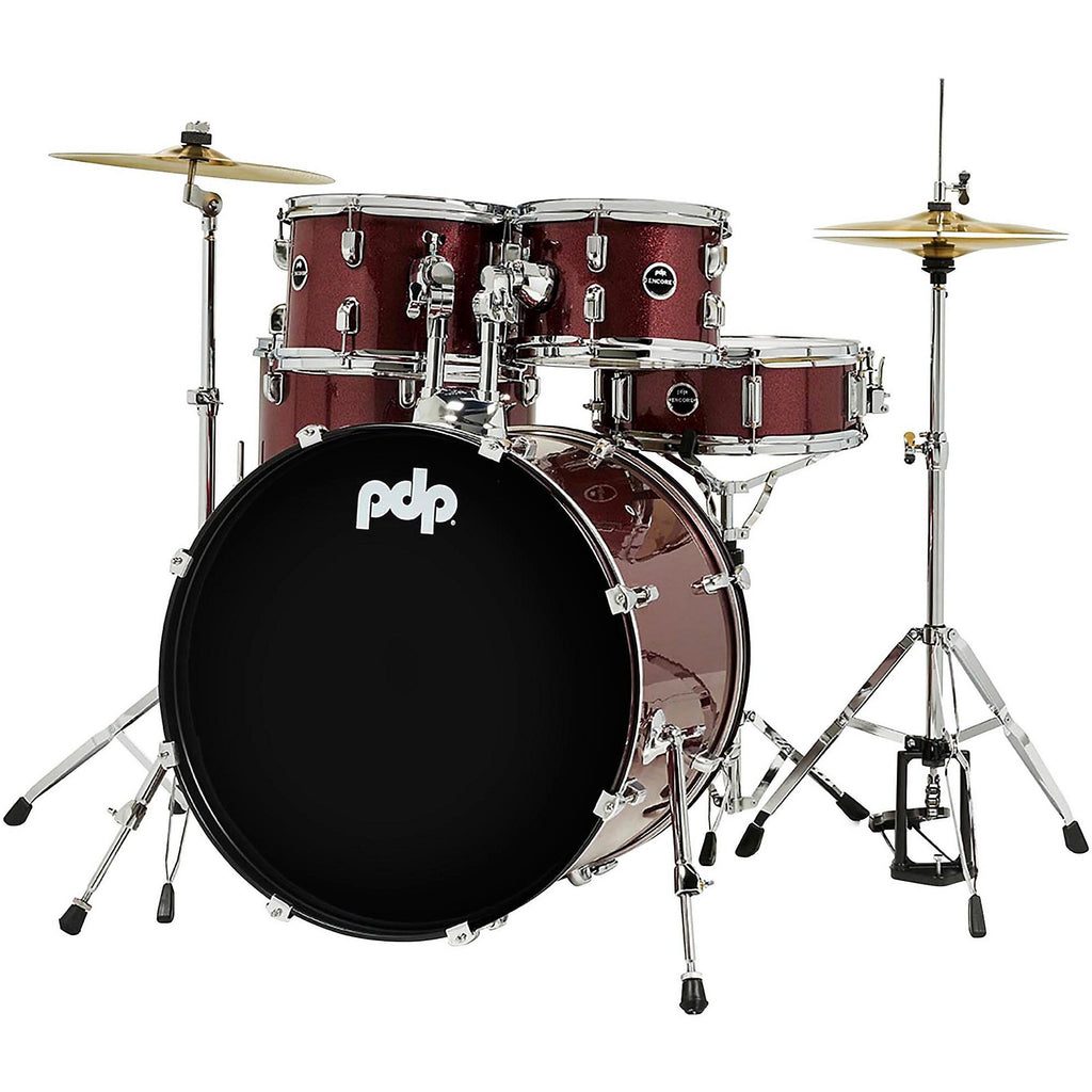 PDP by DW Encore Complete 5-Piece Drum Set With Hardware & Cymbals
