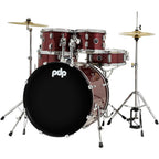PDP by DW Encore Complete 5-Piece Drum Set With Hardware & Cymbals