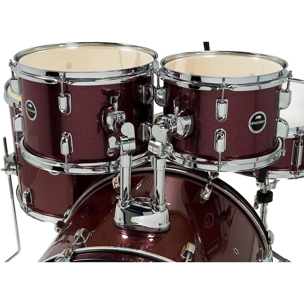 PDP by DW Encore Complete 5-Piece Drum Set With Hardware & Cymbals