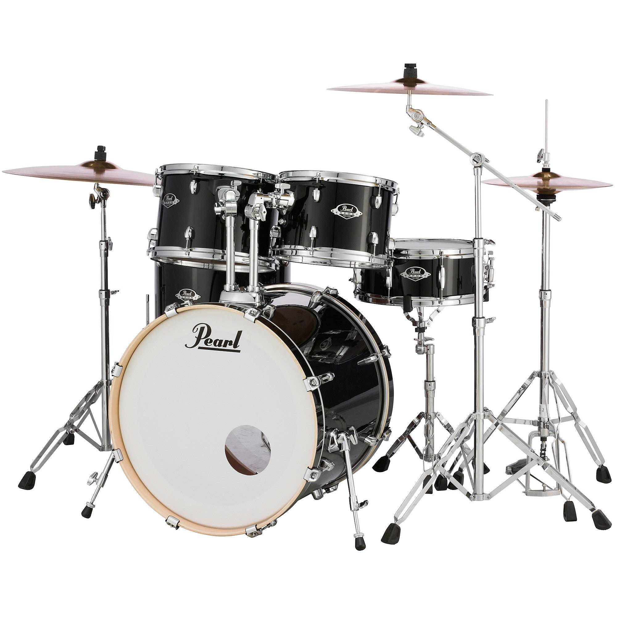 Pearl Export Standard 5-Piece Drum Set with Hardware