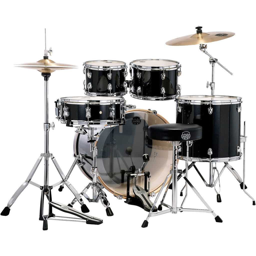 Mapex Venus 5-Piece Rock Drum Set With Hardware and Cymbals