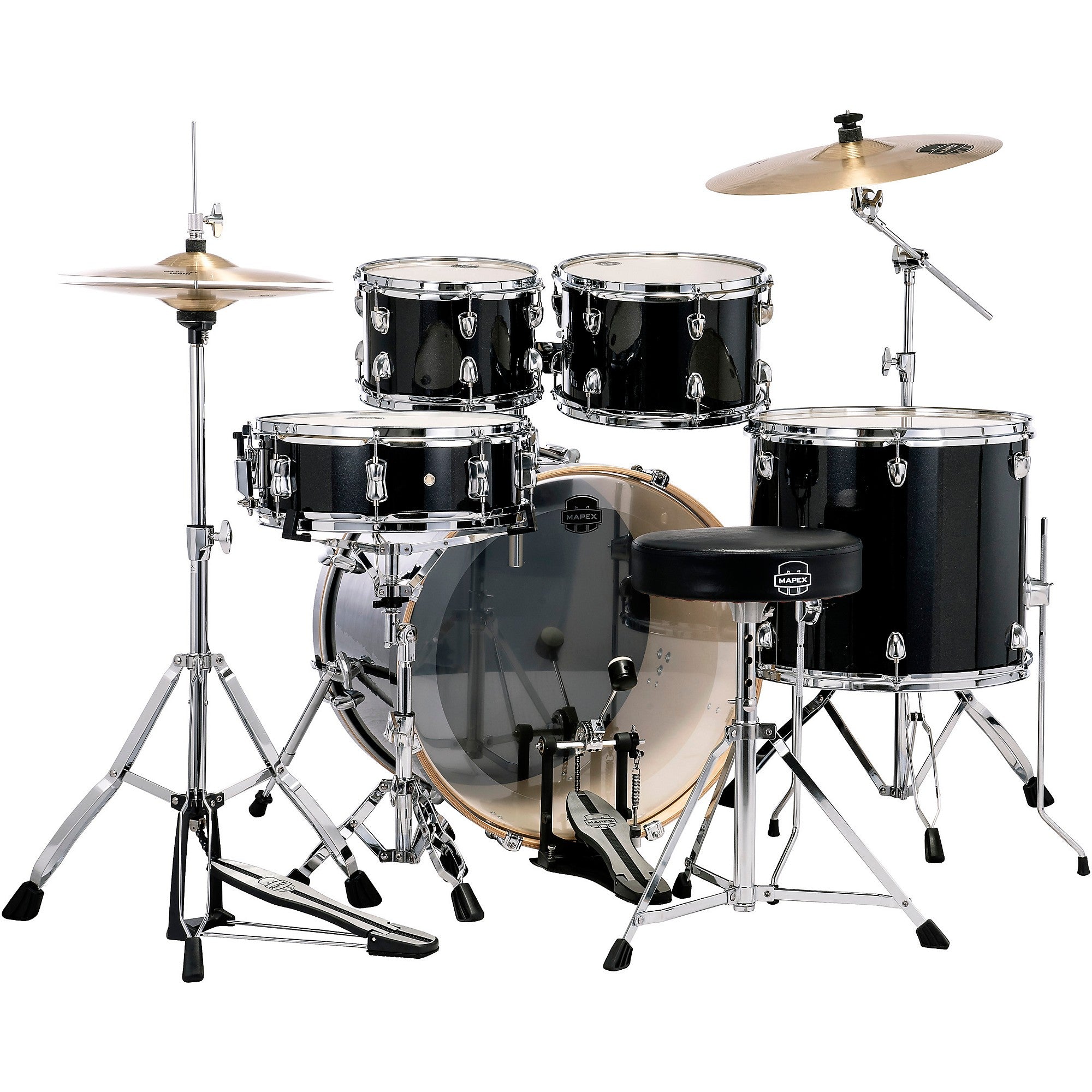 Mapex Venus 5-Piece Rock Drum Set With Hardware and Cymbals