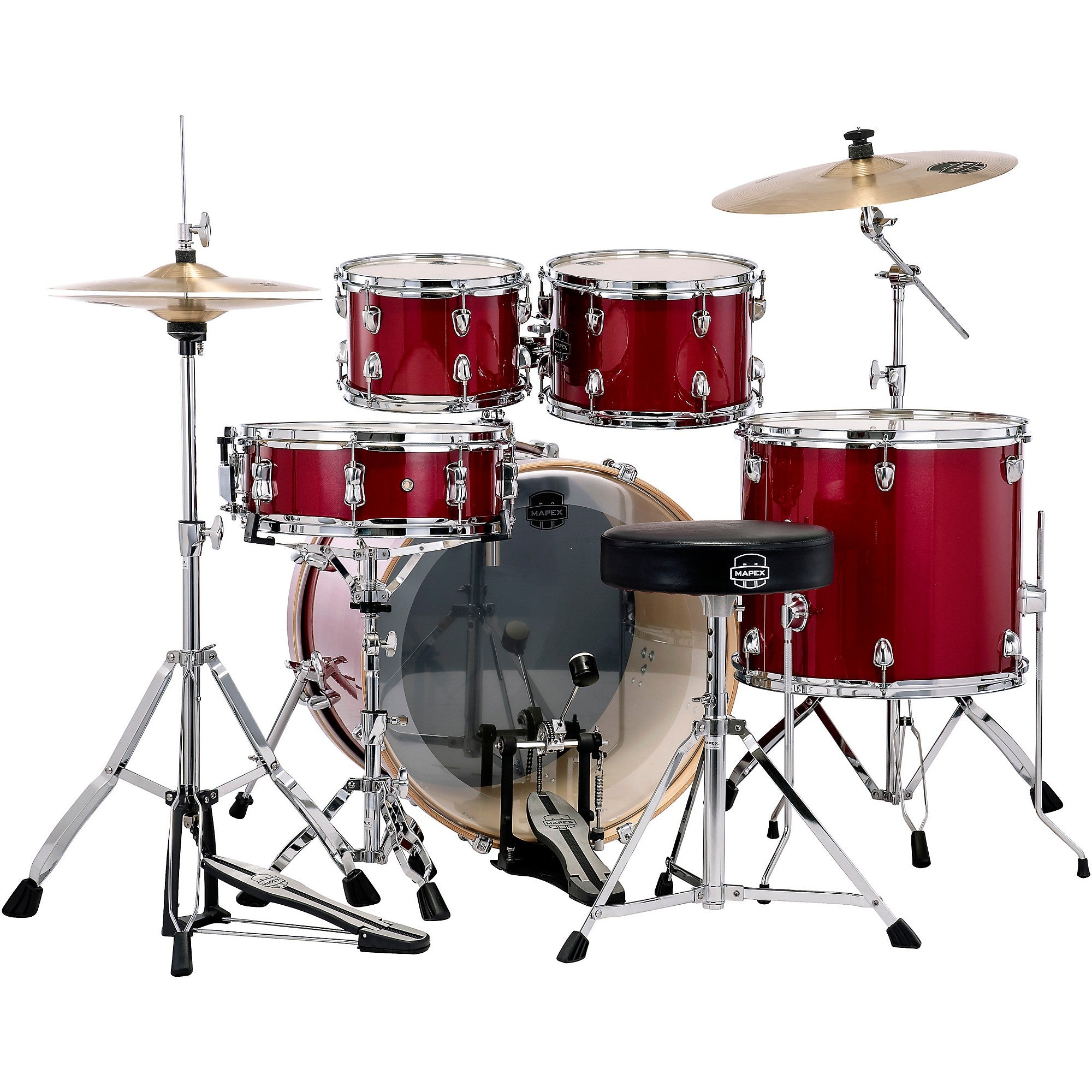 Mapex Venus 5-Piece Rock Drum Set With Hardware and Cymbals