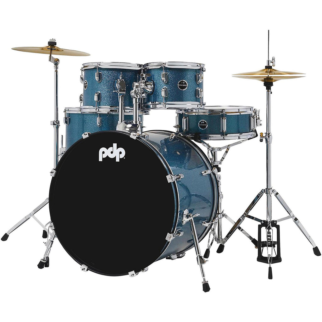 PDP by DW Encore Complete 5-Piece Drum Set With Hardware & Cymbals