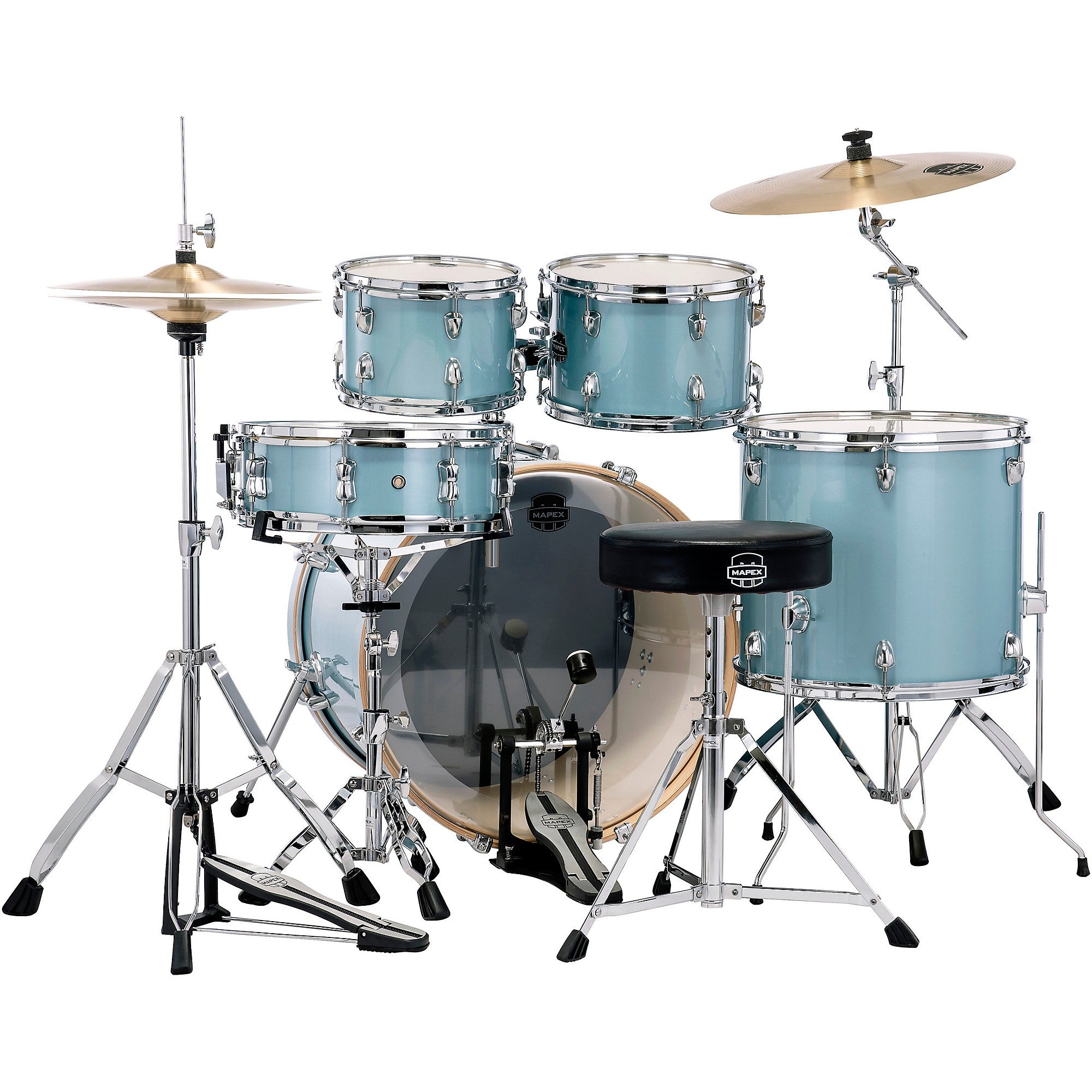 Mapex Venus 5-Piece Rock Drum Set With Hardware and Cymbals