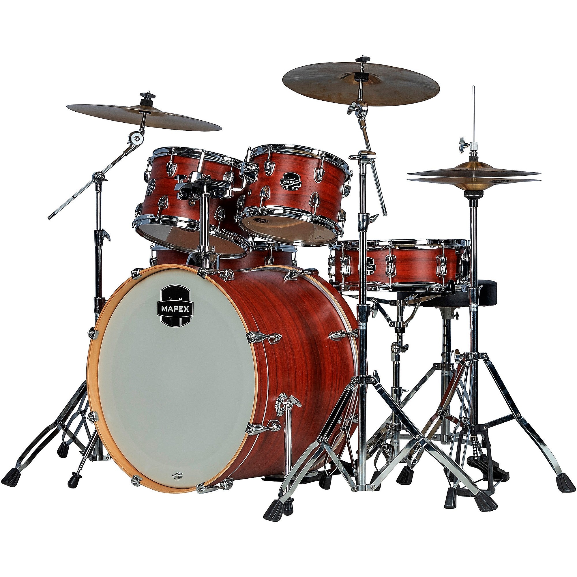 Mapex Venus Complete 5-Piece Drum Set With Hardware & Cymbals