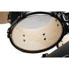 TAMA Imperialstar 5-Piece Complete Drum Set With 22-inch Bass Drum and MEINL HCS Cymbals Blacked Out Black