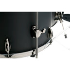 TAMA Imperialstar 5-Piece Complete Drum Set With 22-inch Bass Drum and MEINL HCS Cymbals Blacked Out Black