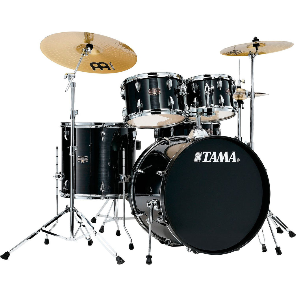 TAMA Imperialstar 5-Piece Complete Drum Set With 22-inch Bass Drum and MEINL HCS Cymbals