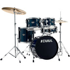 TAMA Imperialstar 5-Piece Complete Drum Set With 18-inch Bass Drum and MEINL HCS Cymbals