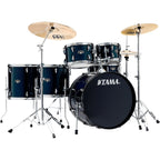 TAMA Imperialstar 6-Piece Complete Drum Set With MEINL HCS Cymbals and 22-inch Bass Drum