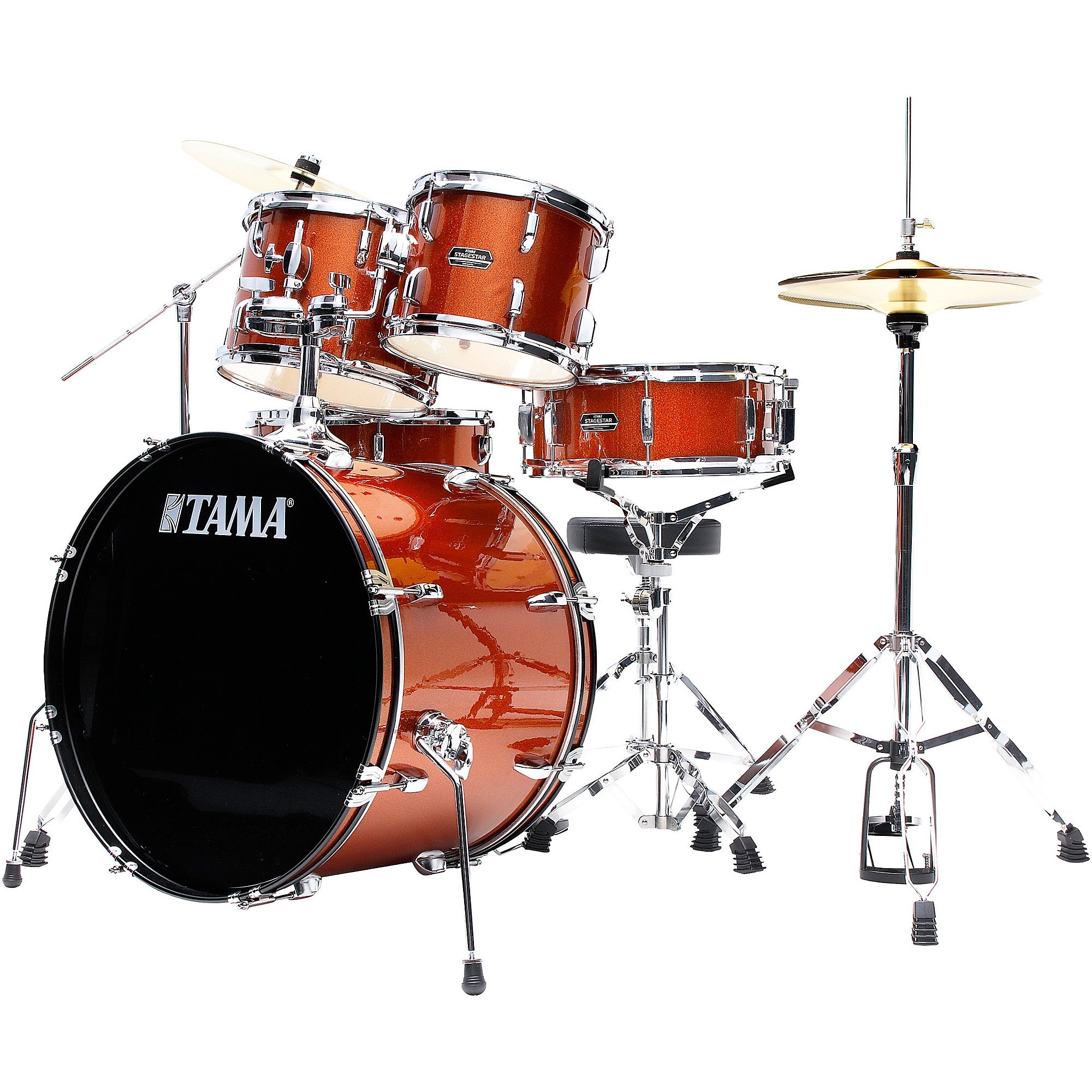 TAMA Stagestar 5-Piece Complete Drum Set With 22-inch Bass Drum