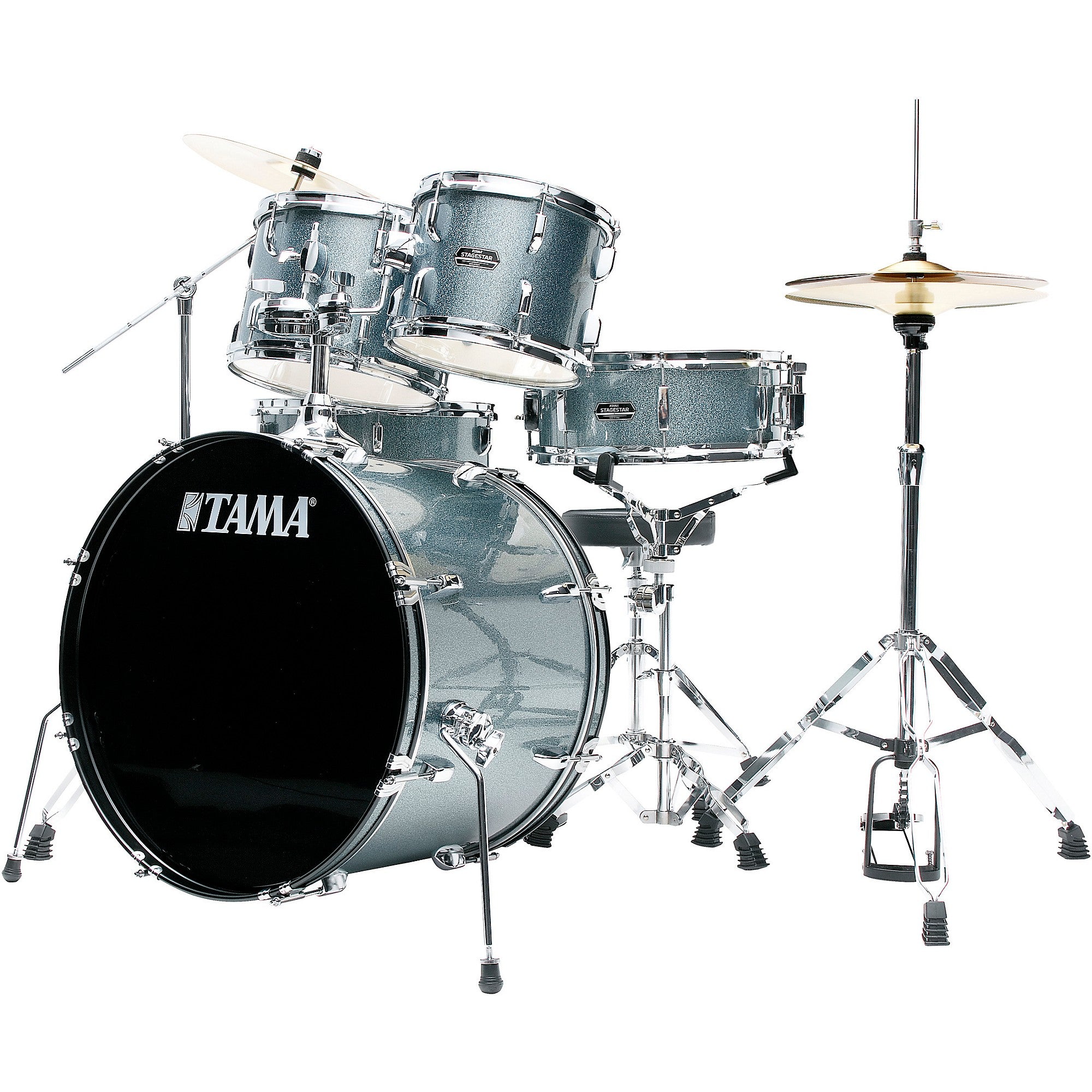 TAMA Stagestar 5-Piece Complete Drum Set With 22-inch Bass Drum