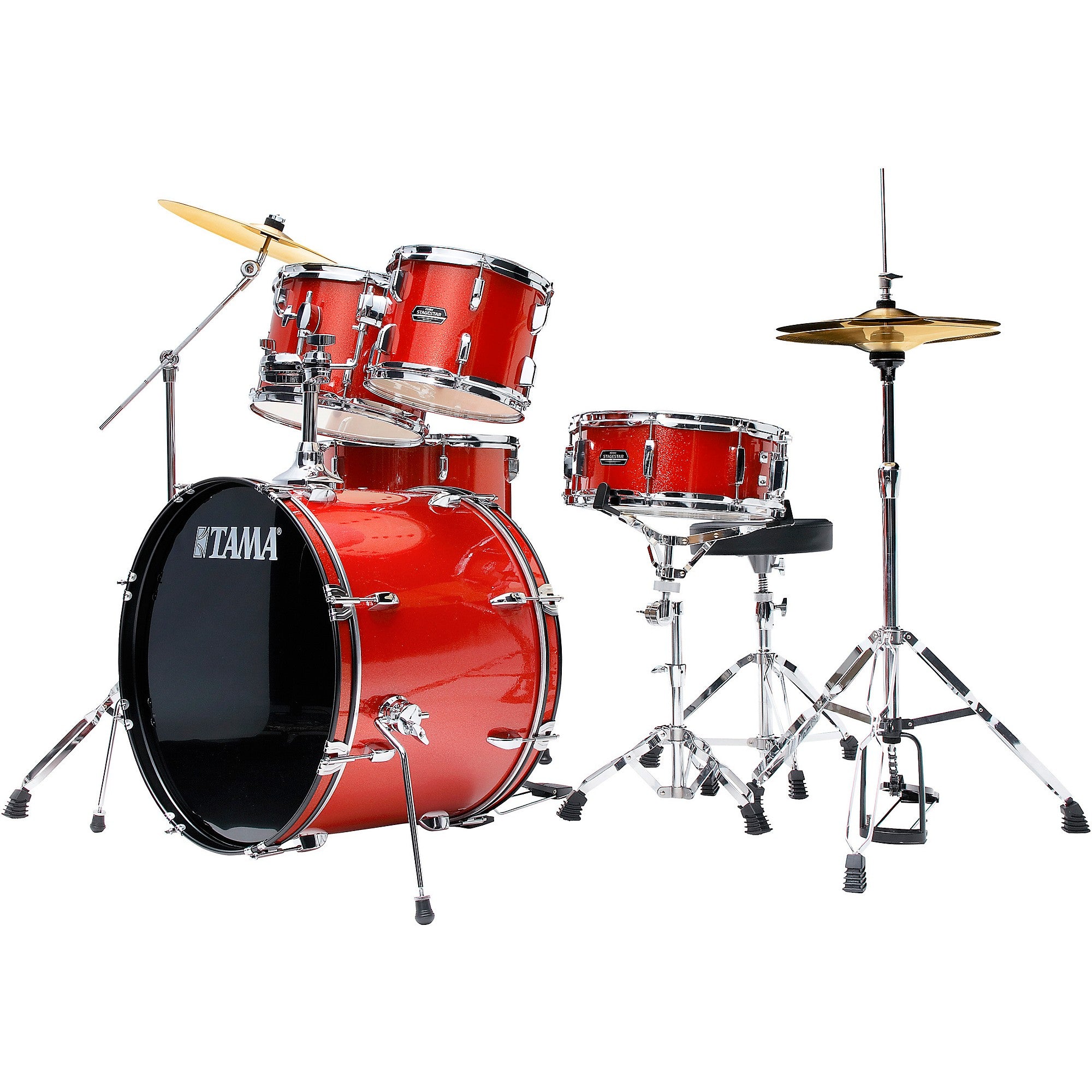 TAMA Stagestar 5-Piece Complete Drum Set With 22-inch Bass Drum
