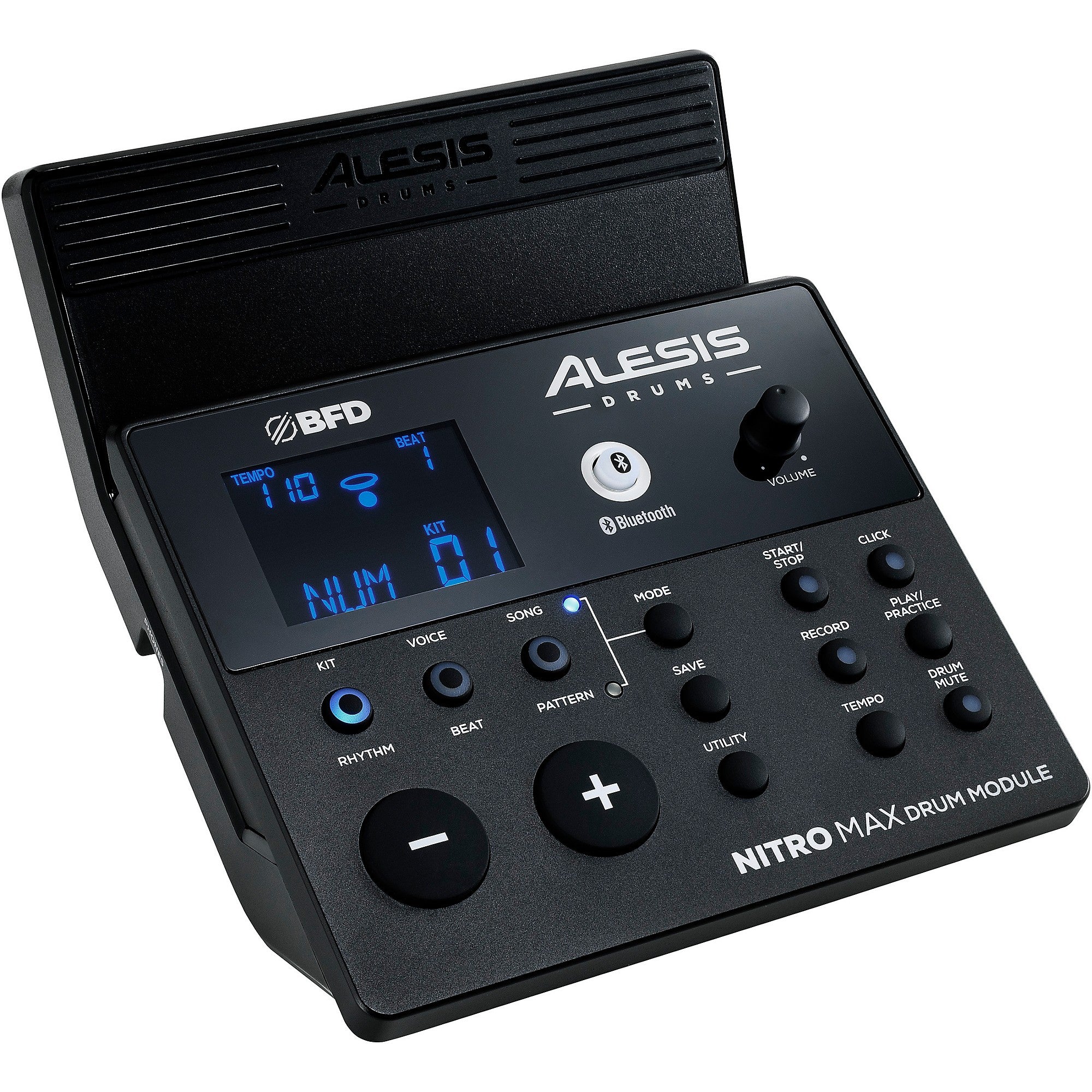 Alesis Nitro Max 8-Piece Electronic Drum Set With Bluetooth and BFD Sounds
