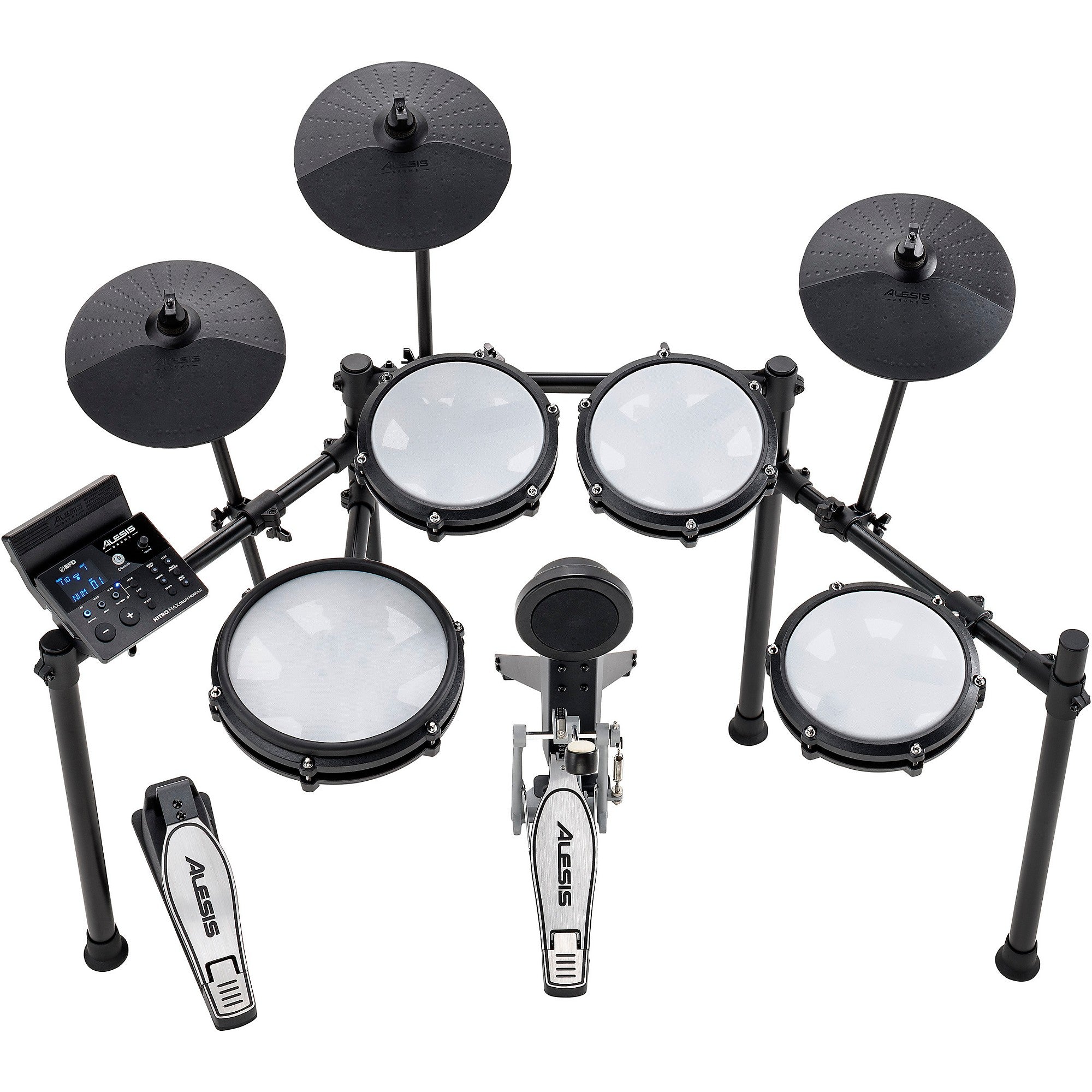 Alesis Nitro Max 8-Piece Electronic Drum Set With Bluetooth and BFD Sounds