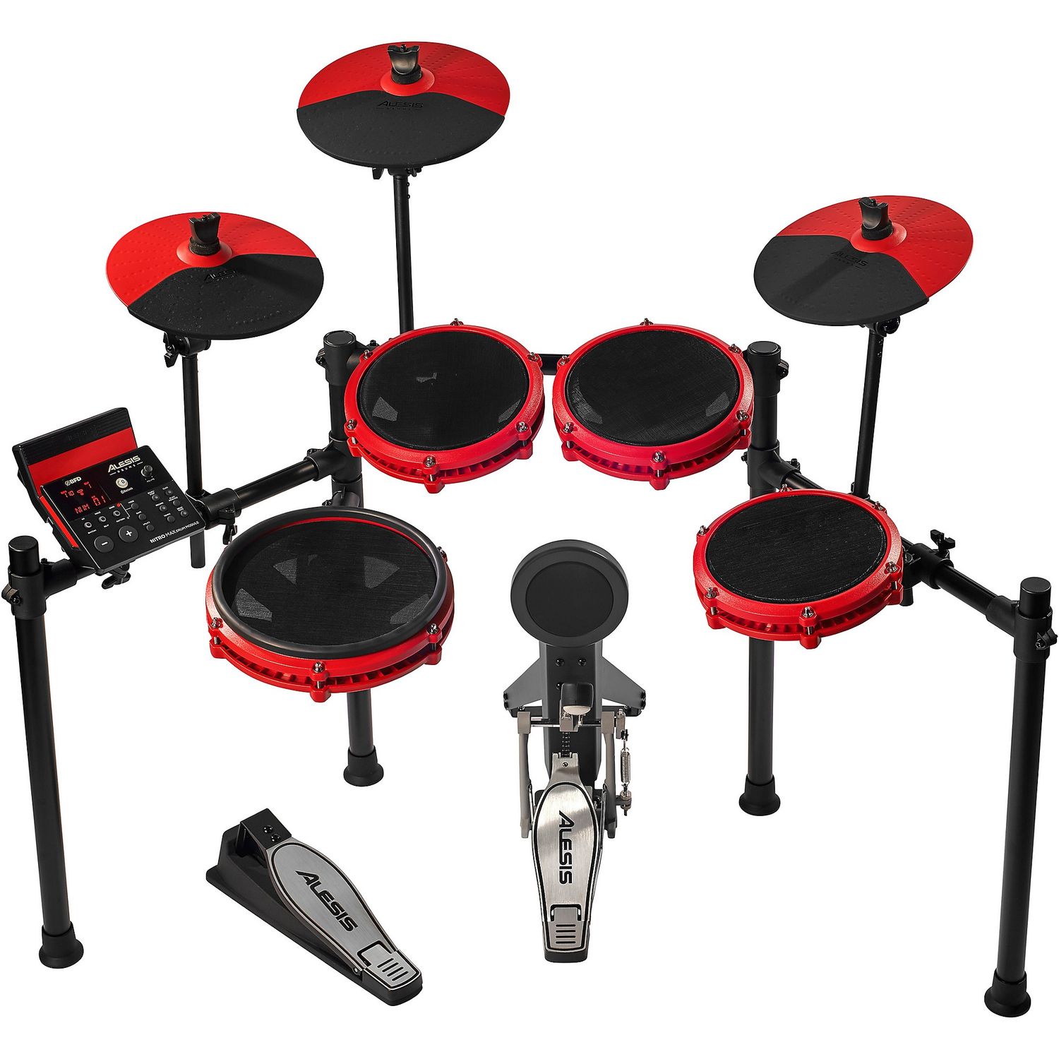 Alesis Nitro Max 8-Piece Electronic Drum Set With Bluetooth and BFD Sounds