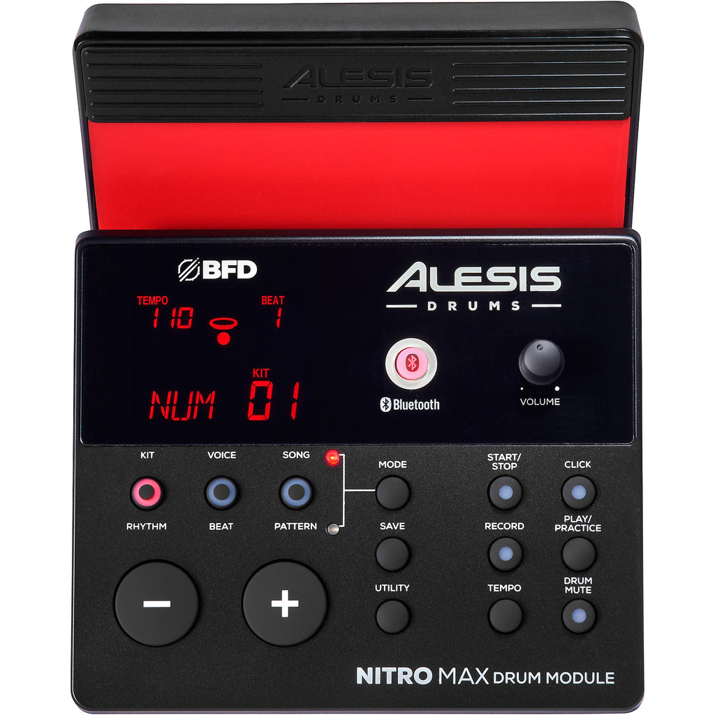 Alesis Nitro Max 8-Piece Electronic Drum Set With Bluetooth and BFD Sounds