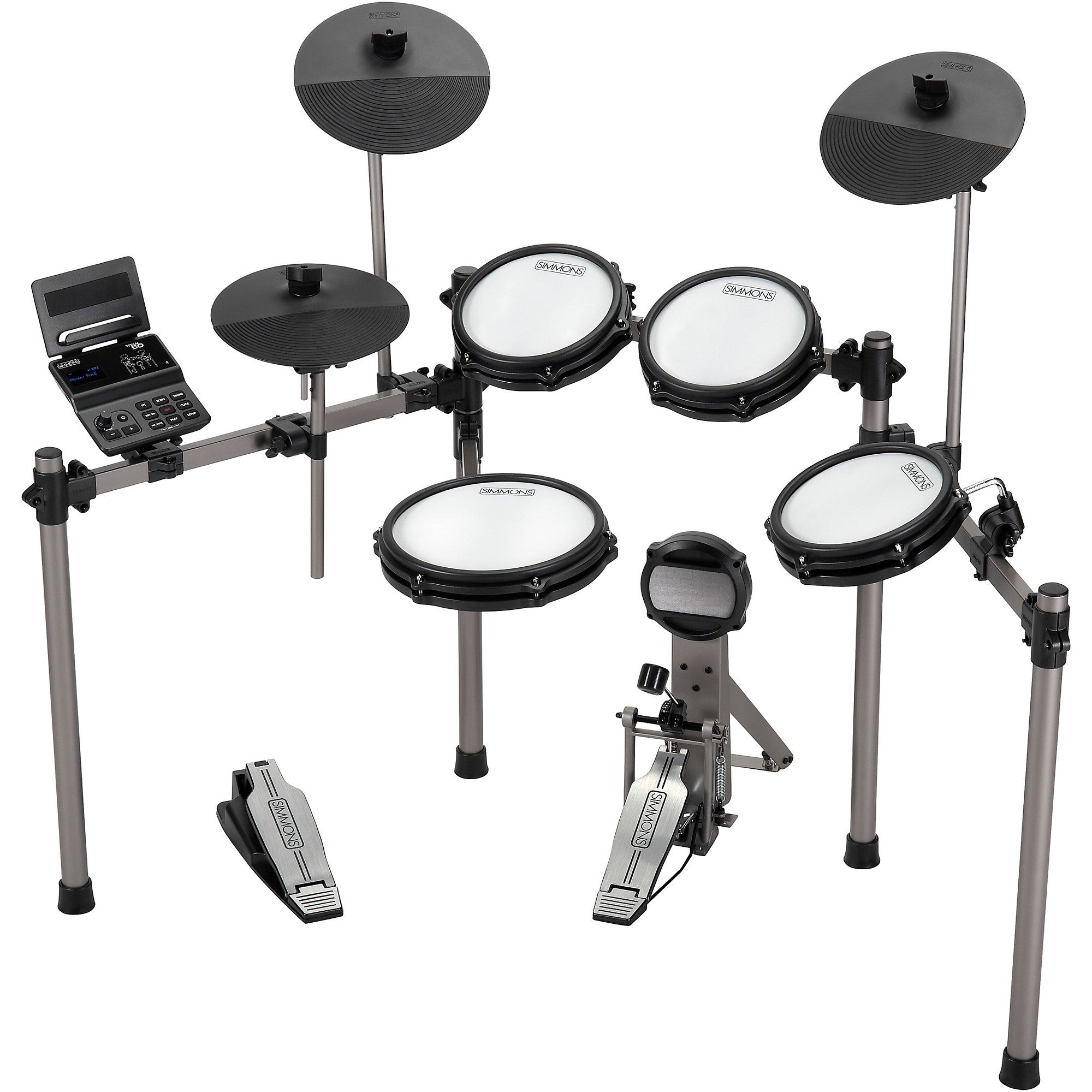 Simmons Titan 50 Electronic Drum Kit With Mesh Pads and Bluetooth