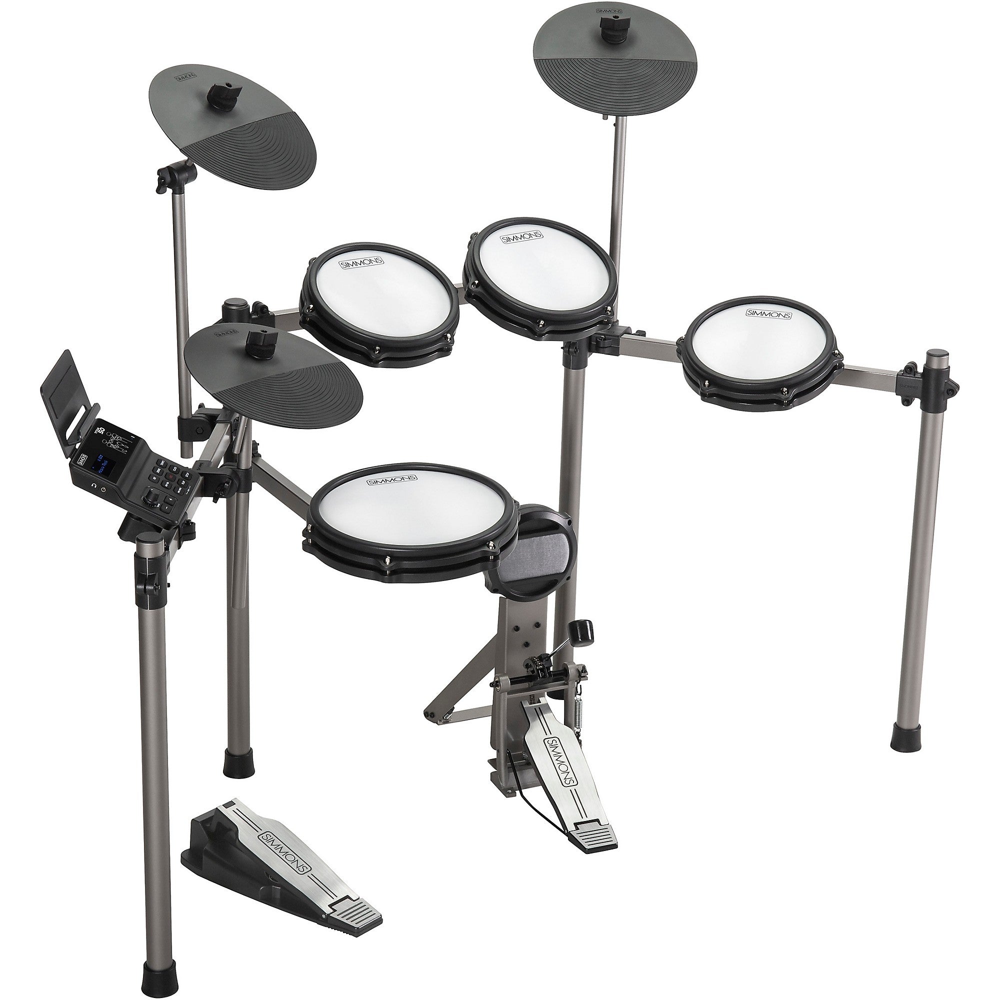 Simmons Titan 50 Electronic Drum Kit With Mesh Pads and Bluetooth