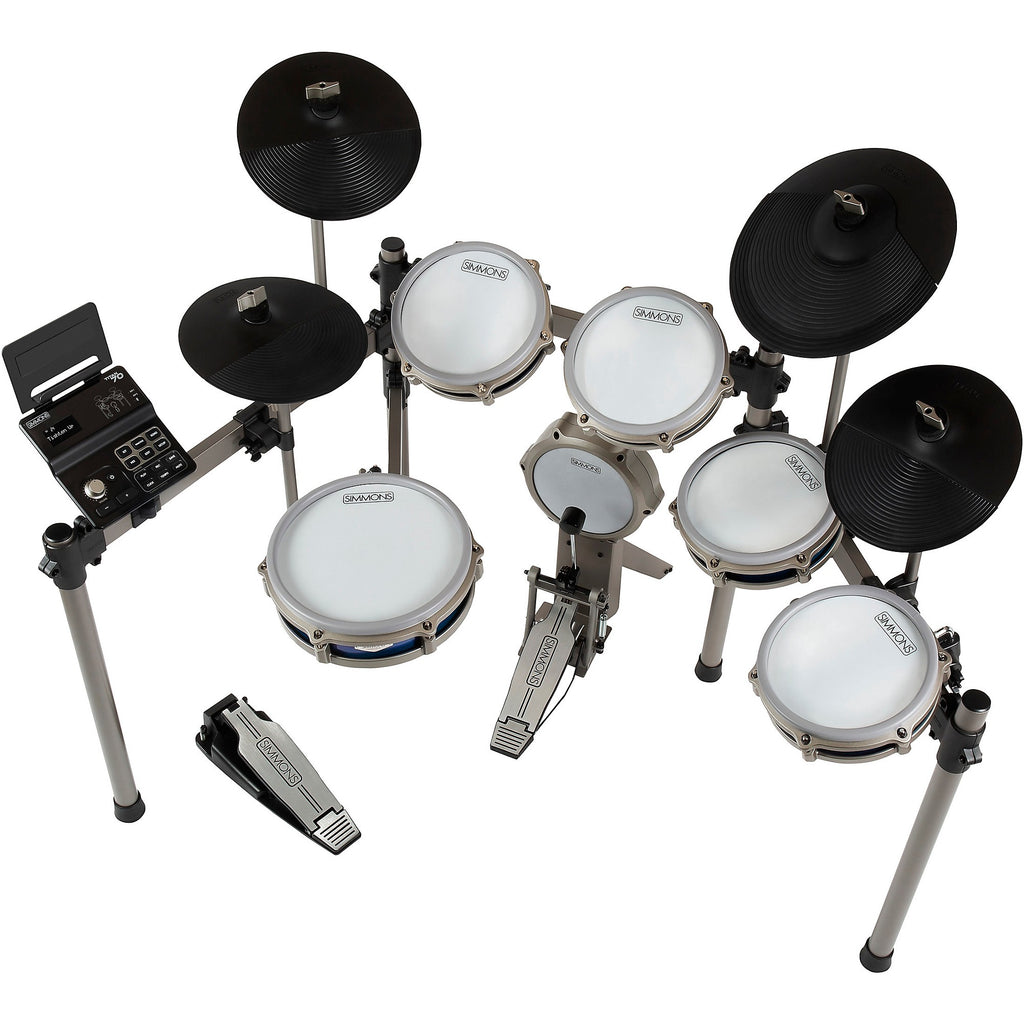 Simmons Titan 70 Electronic Drum Kit With Mesh Pads and Bluetooth