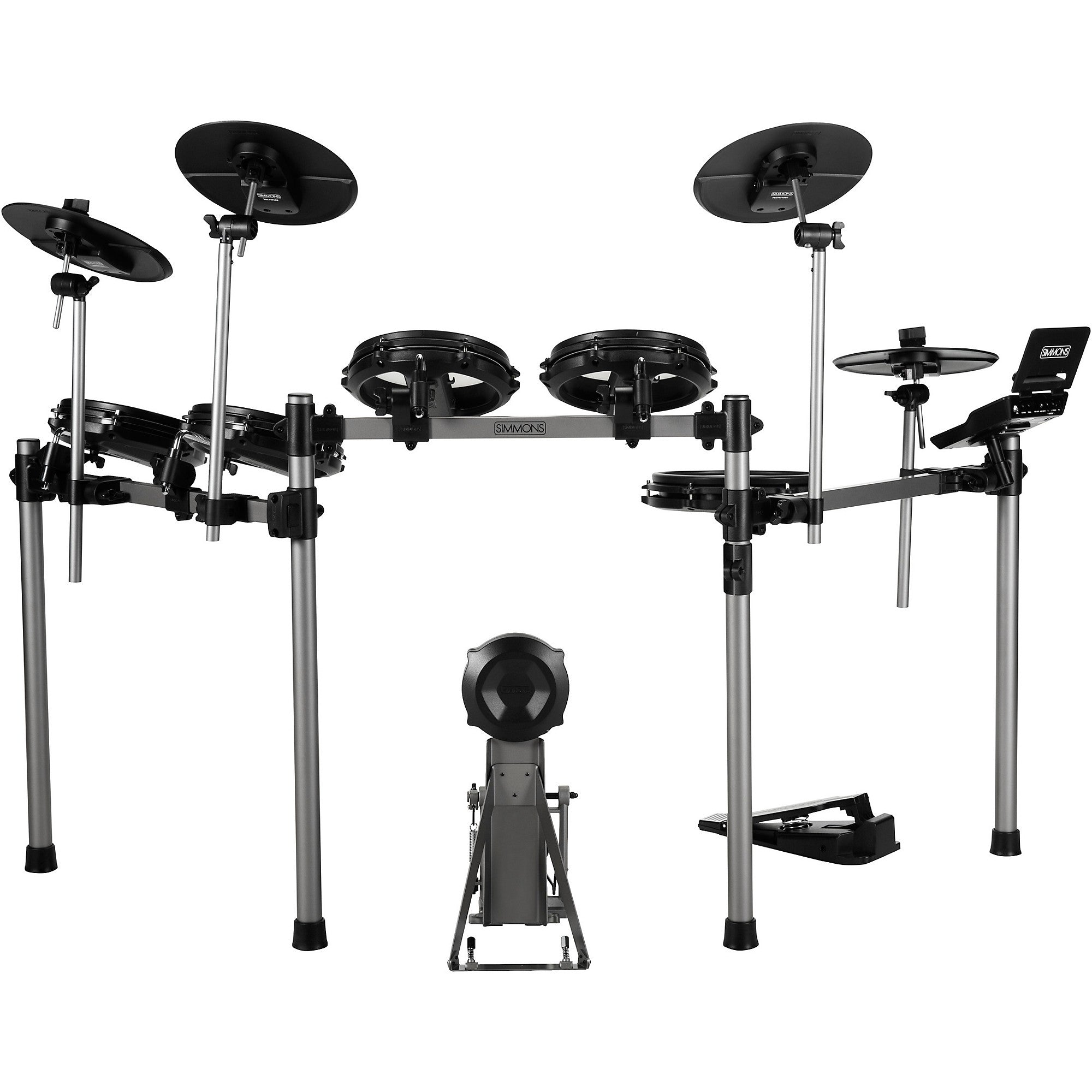 Simmons Titan 50 Expanded Electronic Drum Kit With Mesh Pads and Bluetooth