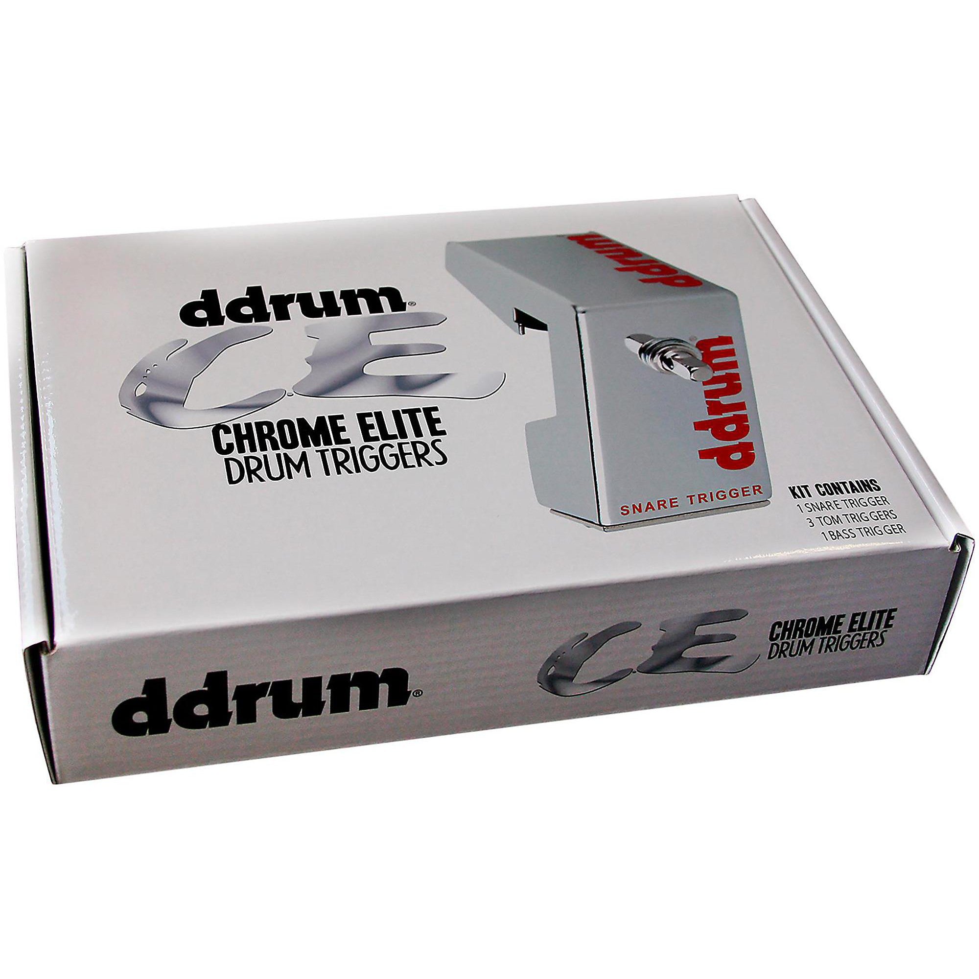 Ddrum Chrome Elite Advanced Engineered Drum Triggers - 5-Piece Set Chrome