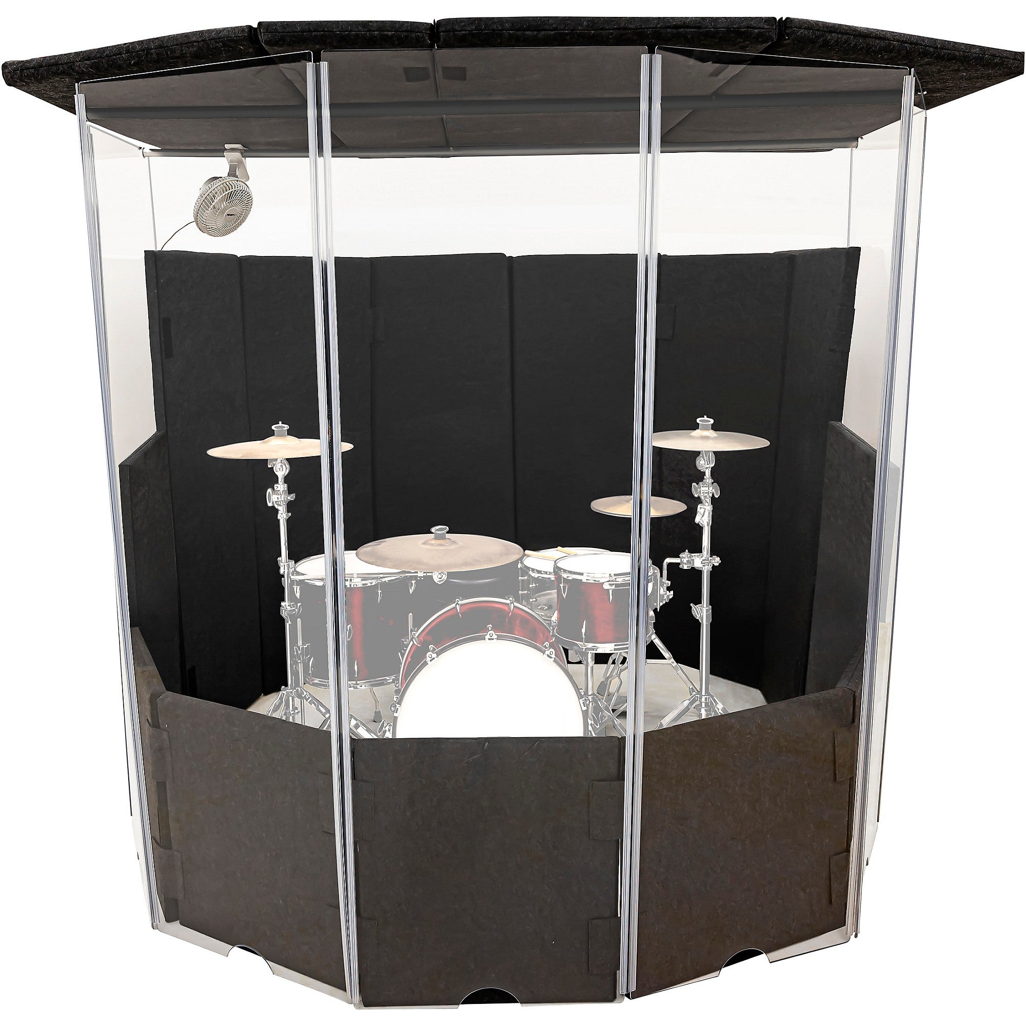 Control Acoustics 7 Foot Acrylic Isolation Booth and Sound Dampening System