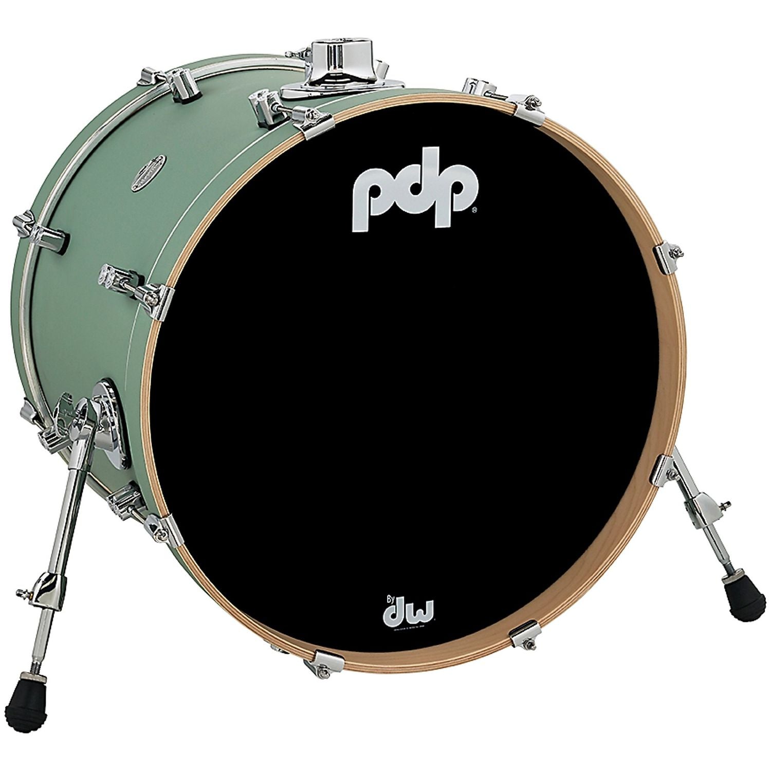 PDP by DW Concept Maple Bass Drum with Chrome Hardware