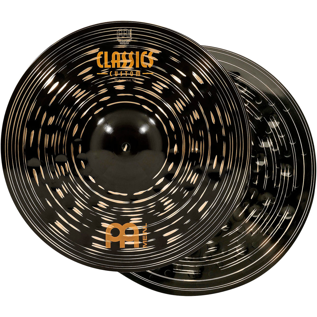 MEINL Classics Custom Dark Hi-Hat Cymbal Pair 15 in.