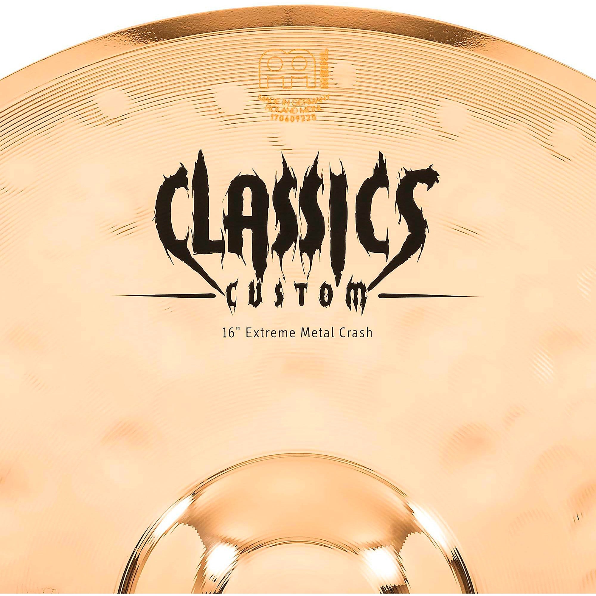 MEINL Classics Custom Extreme Metal Crash Cymbal