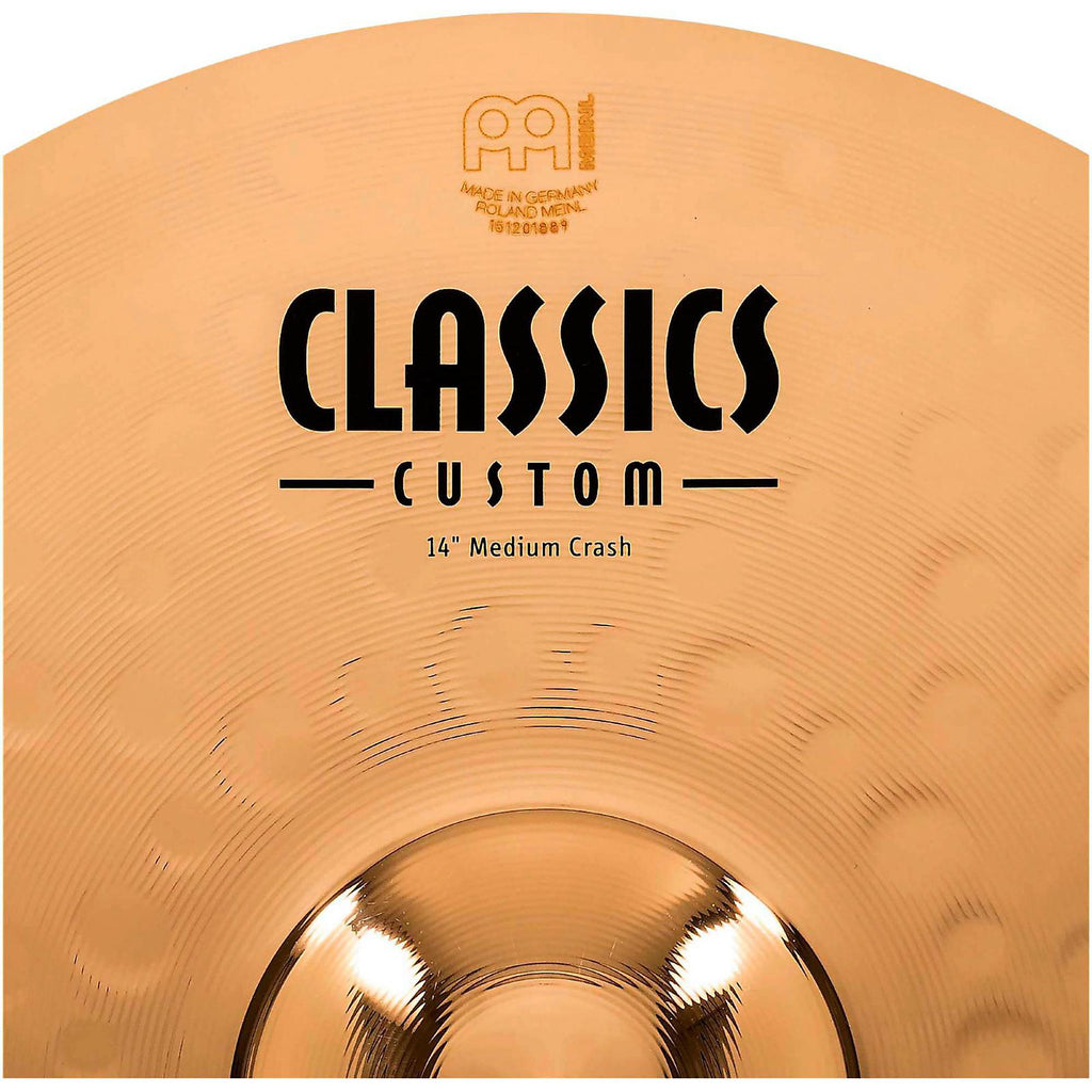 MEINL Classics Custom Medium Crash - Brilliant
