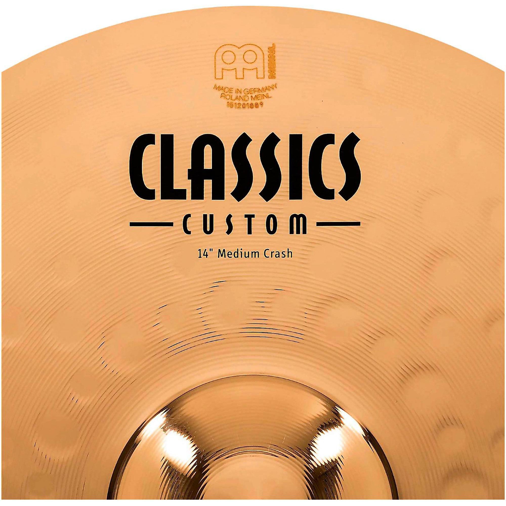 MEINL Classics Custom Medium Crash - Brilliant
