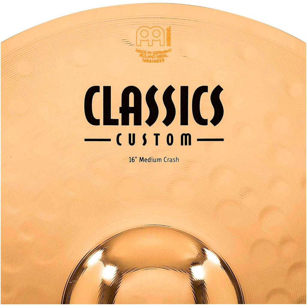 MEINL Classics Custom Medium Crash - Brilliant