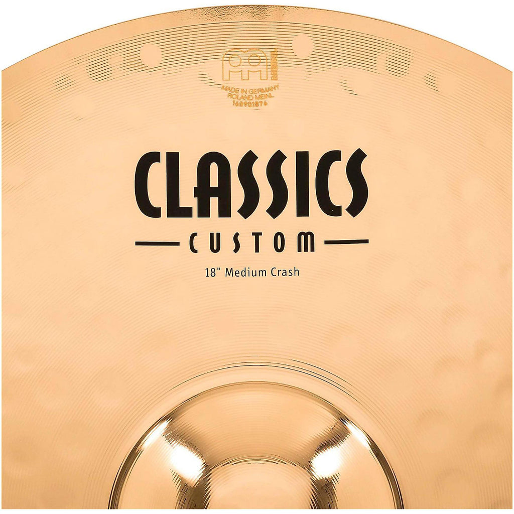 MEINL Classics Custom Medium Crash - Brilliant