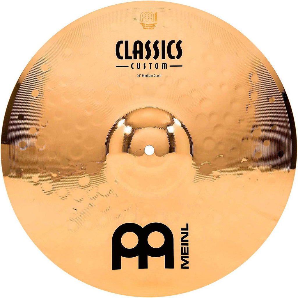 MEINL Classics Custom Medium Crash - Brilliant