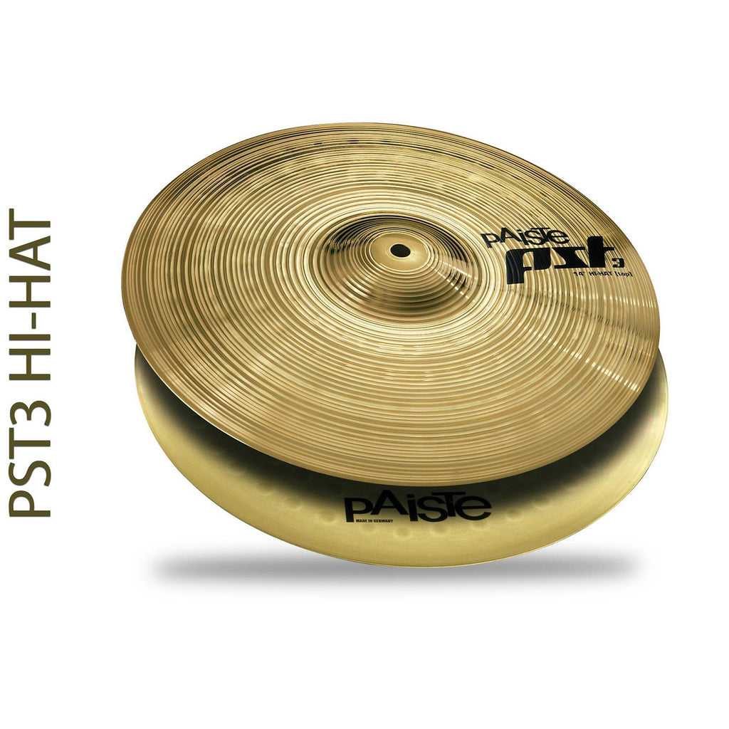 Paiste PST 3 Limited-Edition Universal Cymbal Set With Free 18-inch Crash 14, 16, 18 and 20 in.