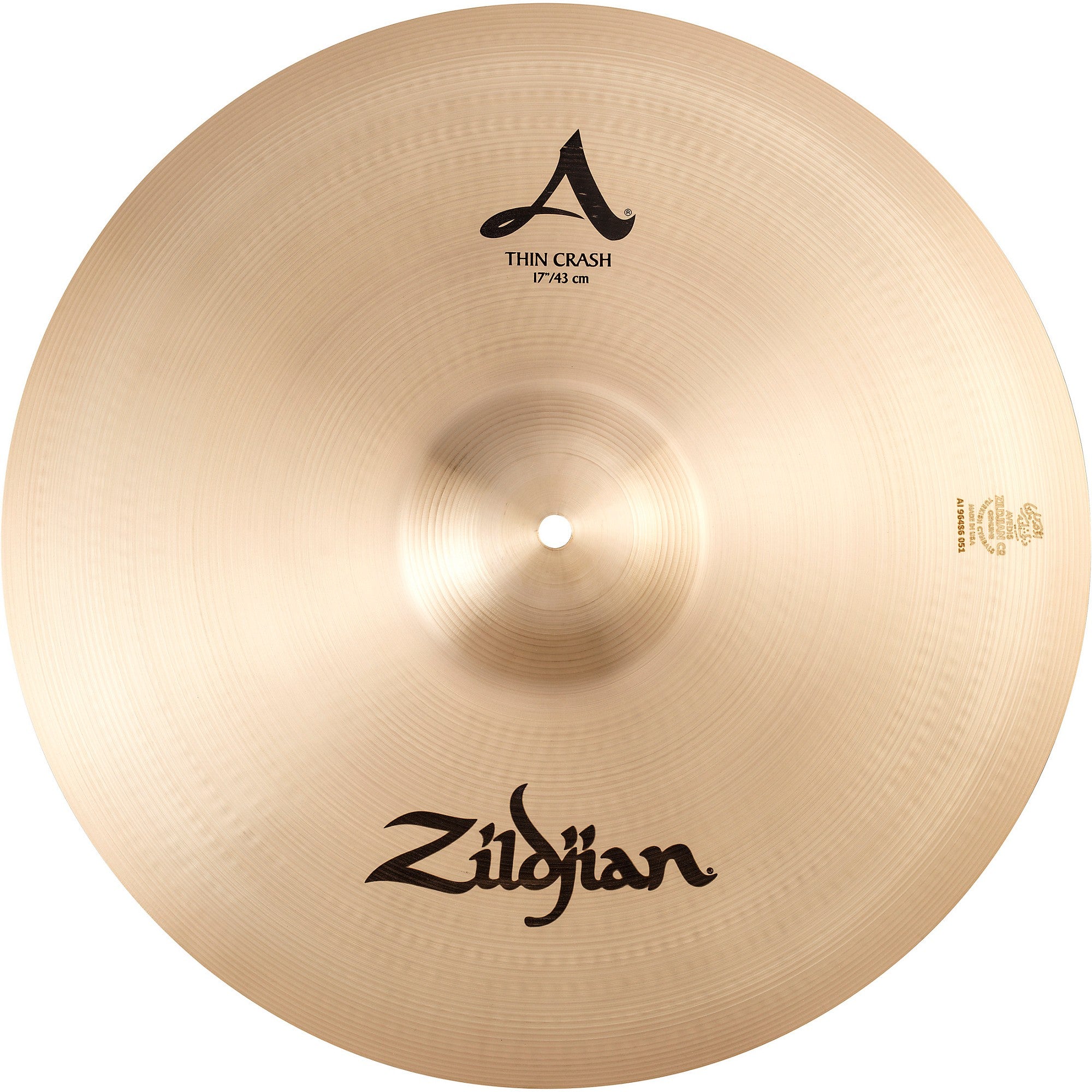 Zildjian A Series Thin Crash Cymbal