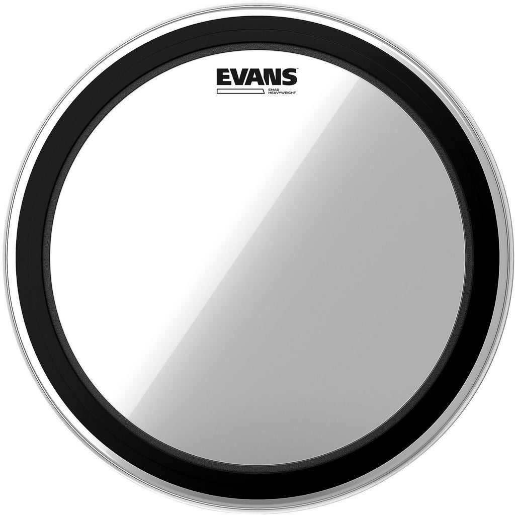 Evans EMAD Heavyweight Clear Batter Bass Drum Head