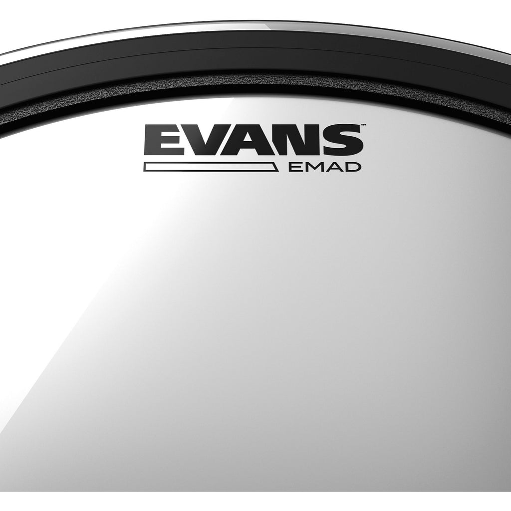 Evans EMAD Clear Batter Bass Drum Head
